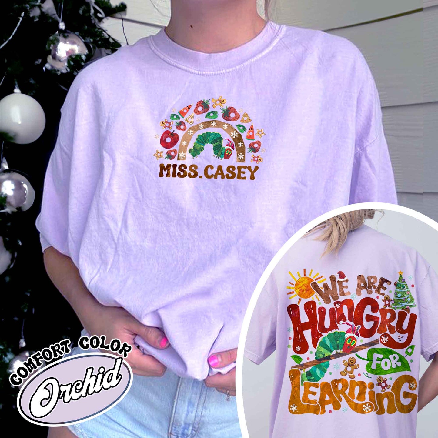 We Are Hungry for Learning Shirt, We Are Hungry for Learning Chritsmas, Funny Teacher Shirt, Teacher Christmas Shirt, Teacher Christmas Gift