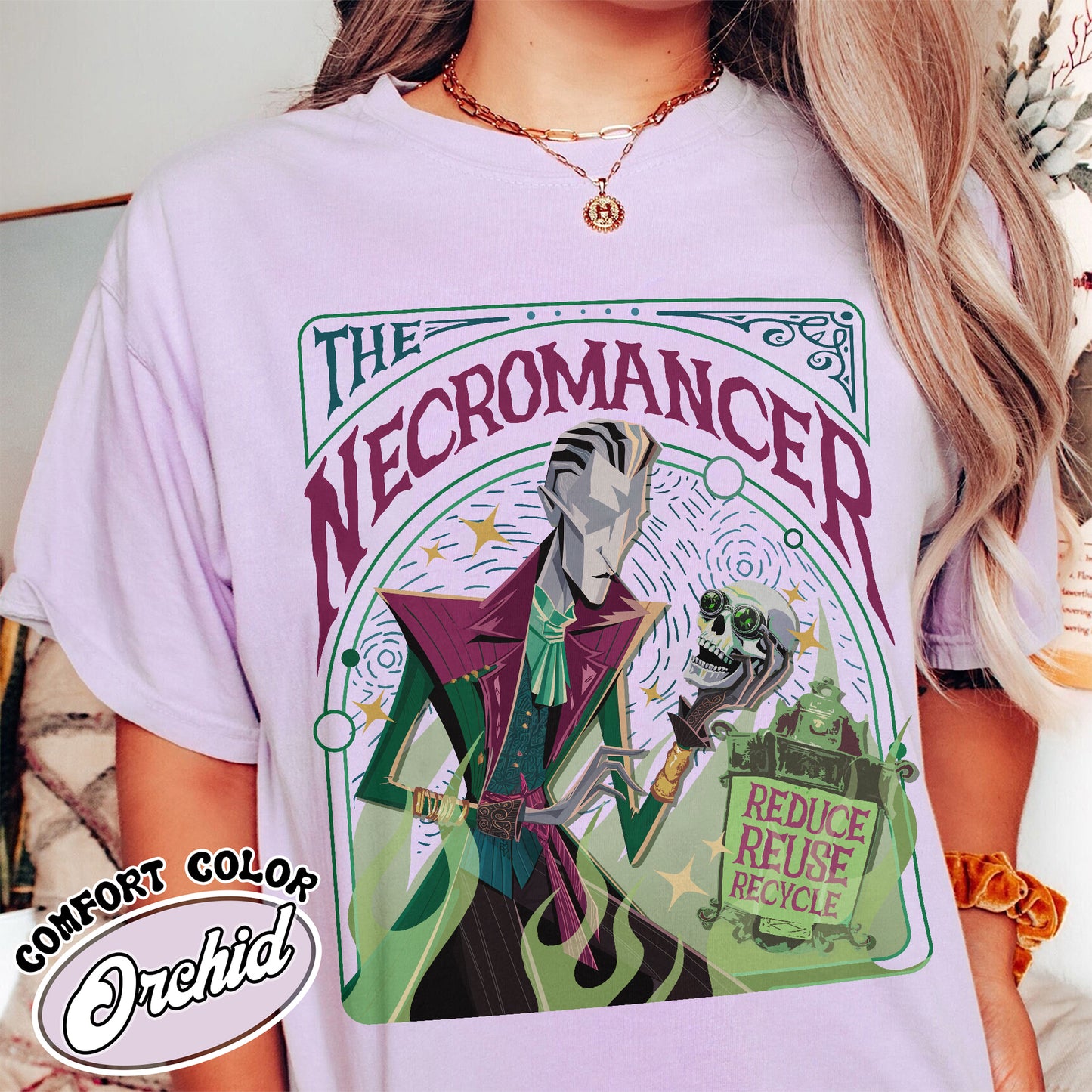 Game Lover Shirt,The Necromancer Shirt,Dragon Game Lover,Video Gaming Merch,Women's Video Game Gift,Gamer Shirt,Fantasy Tee,Gaming Apparel