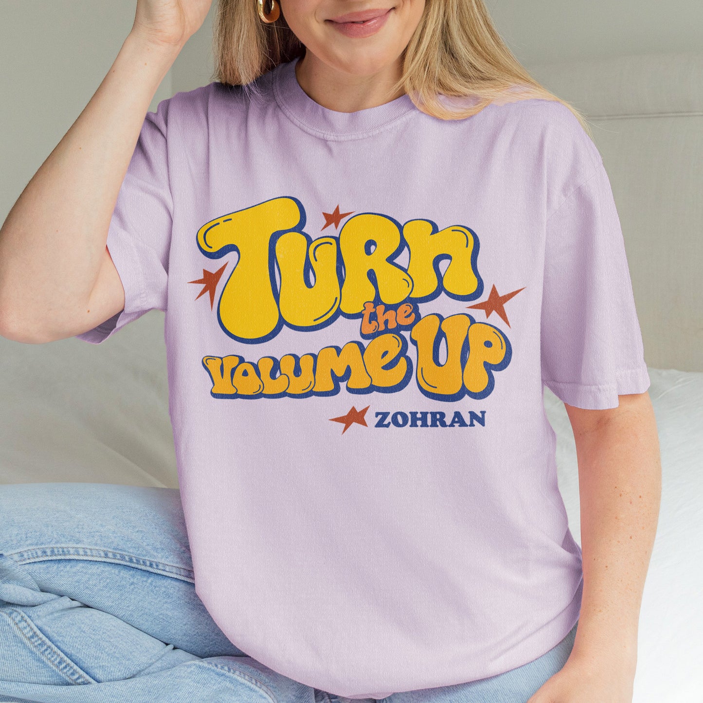 Turn the Volume Up, Zohran Mamdani, Zohran NYC Mayor, Progressive, Liberal, NYC 2026, Democracy Tshirt