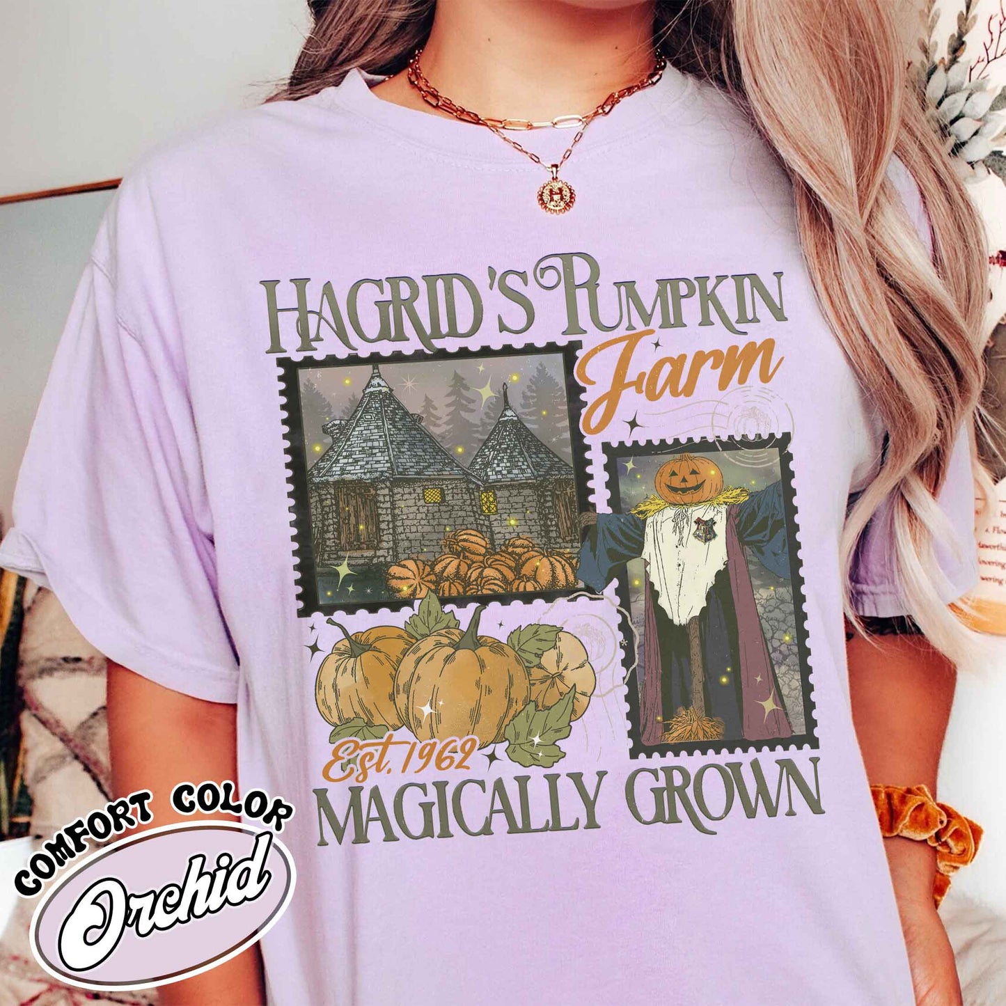 Hagrids Pumpkin Patch Tshirt, Hagrids Pumpkin Patch Shirt, Pumpkin Patch Shirt, Fall Shirt, HP Shirt, Halloween Shirt, Fall Pumpkin Patch Shirt