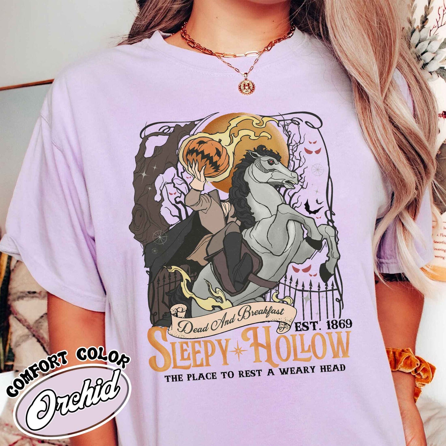 Sleepy Hollow Shirt, Sleepy Hollow Comfort Colors, Sleepy Hollow Mens Shirt, Sleepy Hallow Shirt, Halloween Teeth Shirt, Headless Horseman Shirt