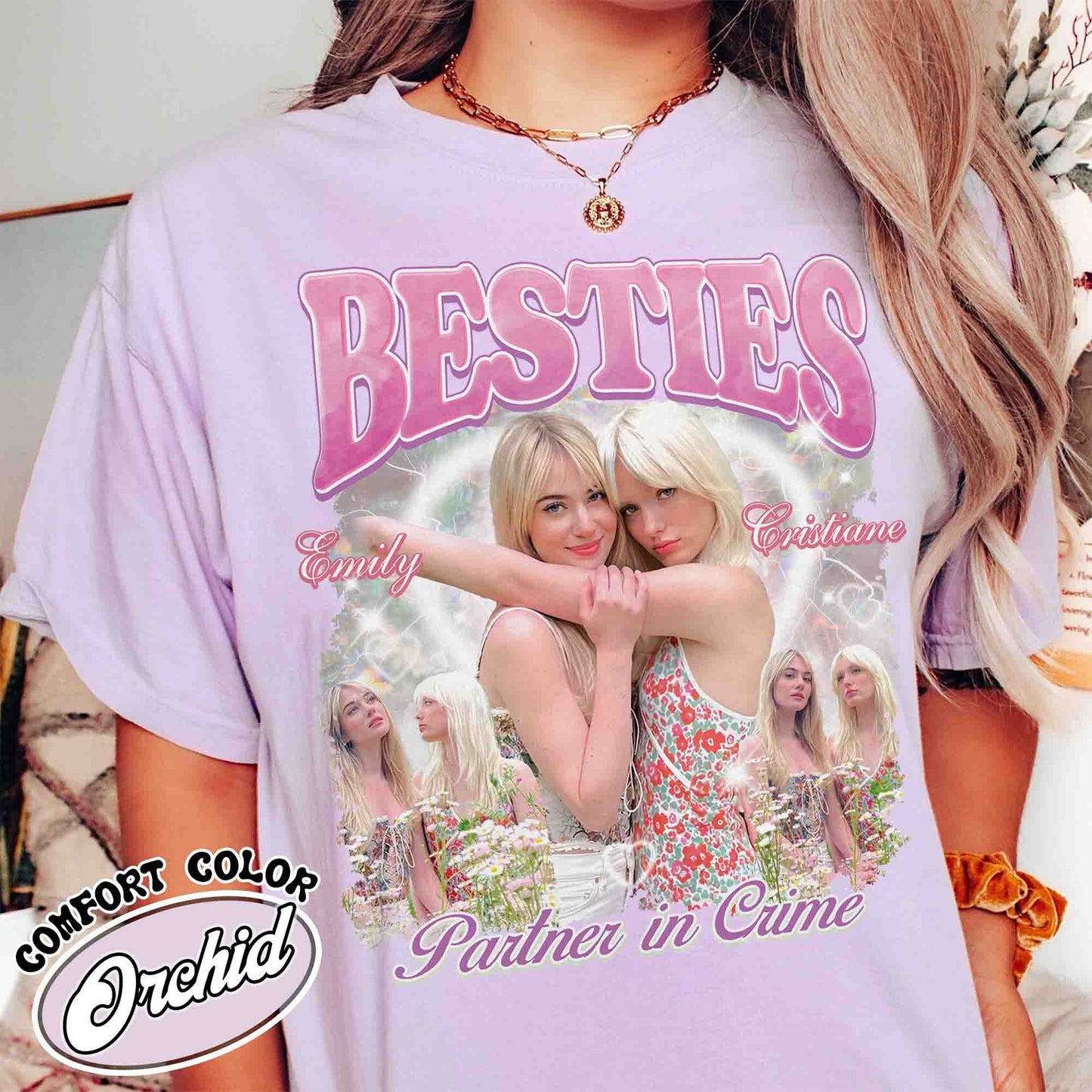 Custom Bootleg Besties Shirt, Besties BFFs Bootleg Shirt, Best Friend Birthday, Best Friend Gift, Custom Shirts for Besties, Custom Best Friend