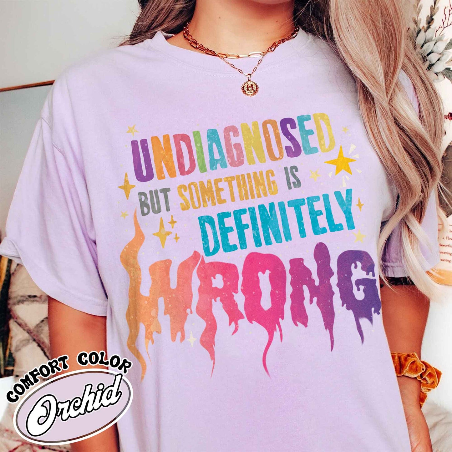 Undiagnosed but Something Is Wrong Shirt, Mental Health Awareness Tees, Mental Health Quotes Tee, My Mental Health T-Shirt, Illness Shirt Funny