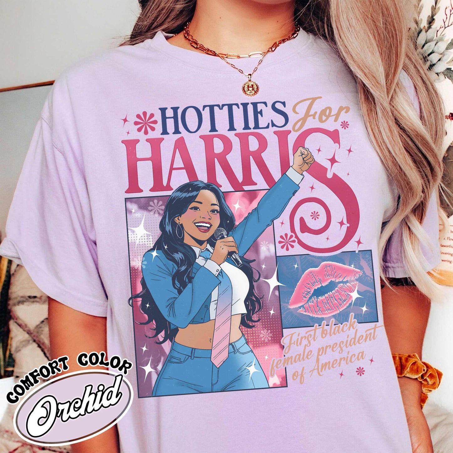 Harris 24 Shirt, Harris Shirt Women, Hotties For Harris Shirt, Kamala shirt, Madam President Tshirt, I Support Women's Rights And Wrongs