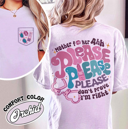 Please Shirt, Please Please Please Shirt, Gift Music Lover Tshirt, Motherfucker Shirt, Song Lyrics Concert Tshirt, Concert Shirt, Gift for Her