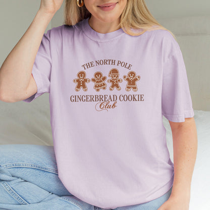 Gingerbread Cookie Club Shirt: Vintage Holiday Tee