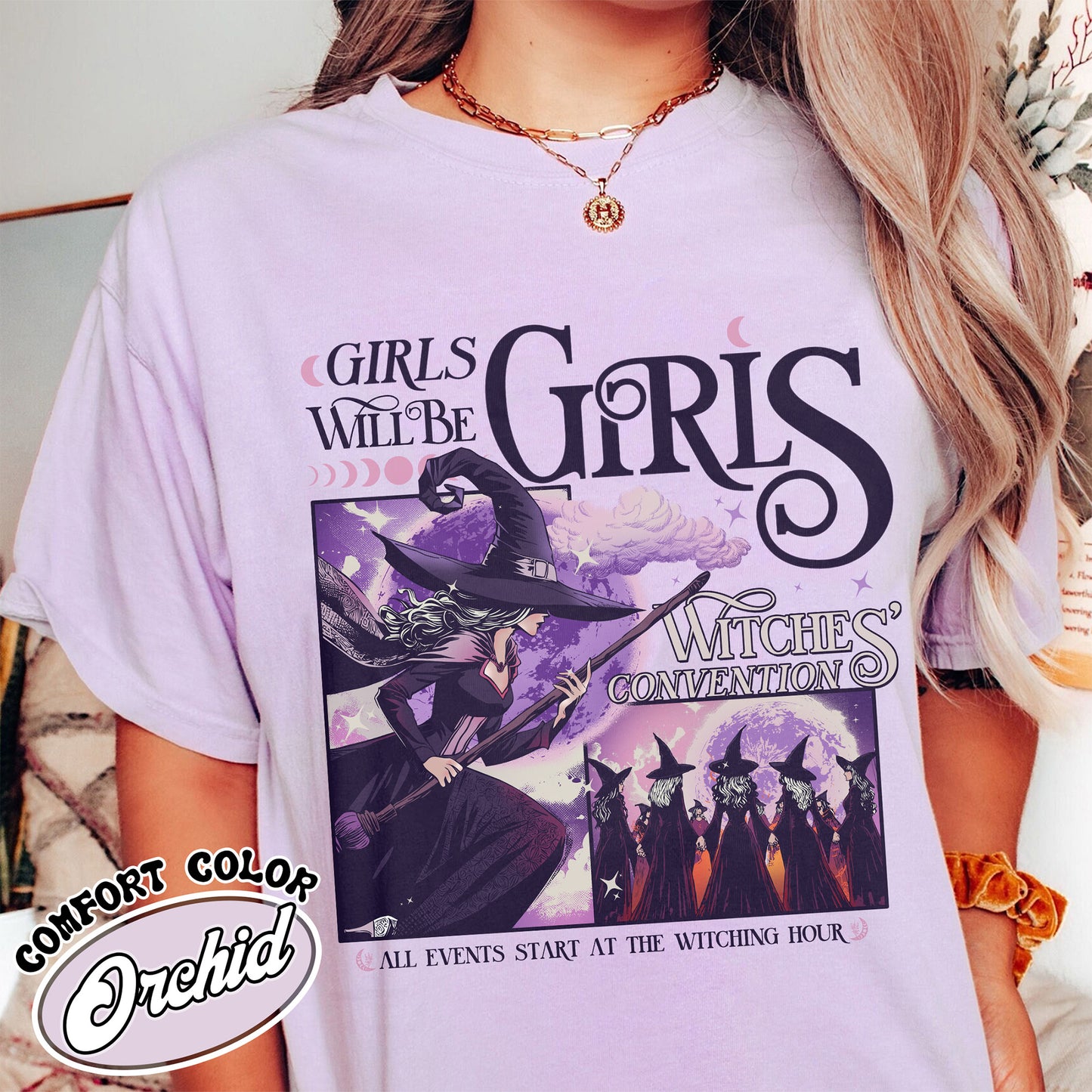 Girls Will Be Girls Witch Shirt, Funny Witch Shirt, Halloween Women Shirt, Girls Will Be Girls Shirt, Girls Will Be Girls Witchy Feminist Shirt