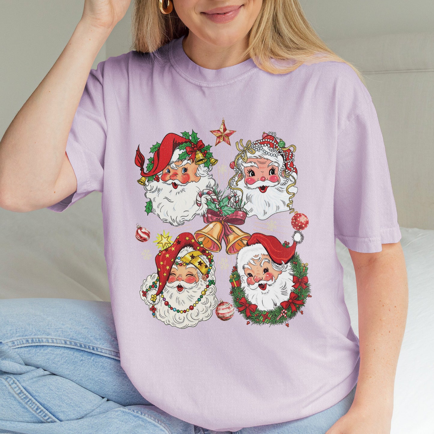 Vintage Santa Claus Retro Christmas Sweatshirt