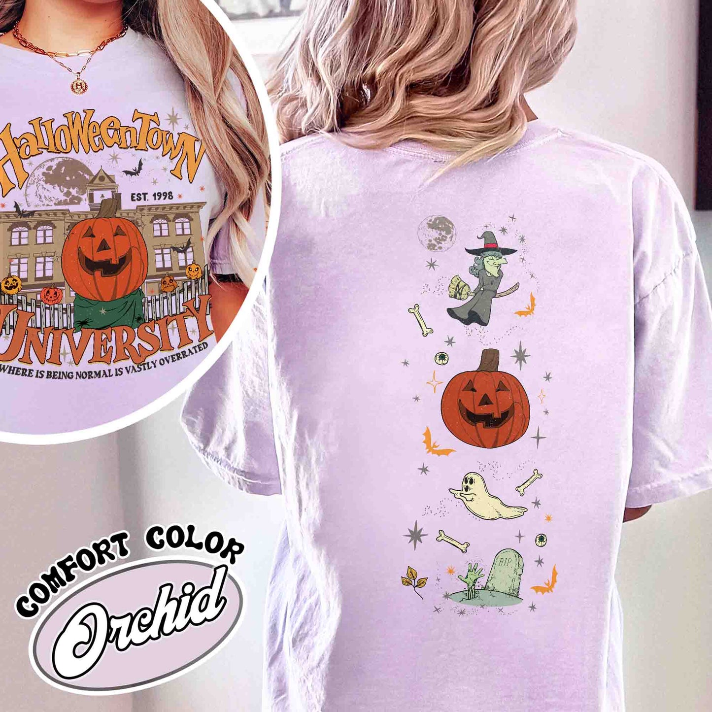 Halloweentown Est 1998 Shirt, Halloweentown Shirt, Halloweentown University Shirt, Fall Shirt, Autumn Shirt, Halloween Shirt, Cute Halloween