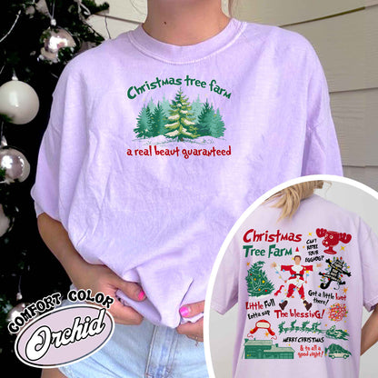 Christmas Tree Farm Shirt, Farm Fresh Christmas Trees Shirt, Christmas Tree Farm a Real Beaut Guaranteed Shirt, Tree Farm Since 1989