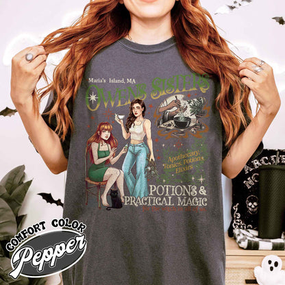 Owens Sisters Apothecary Shirt, Owens Sisters Shirt, Owens Sisters, Salem Apothecary Halloween Shirt, Witchy Shirt, Apothecary Shirt, Fall Shirt