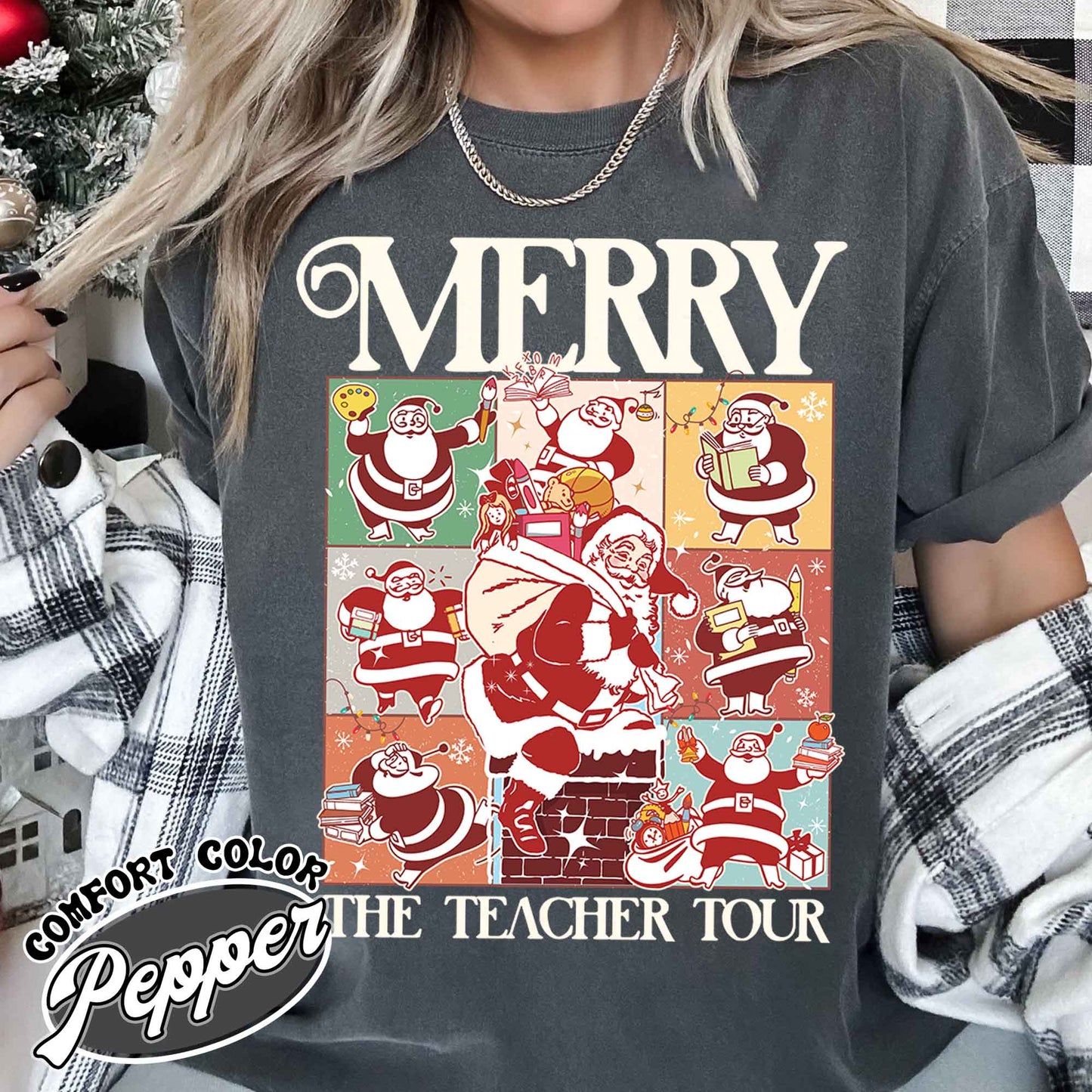 Christmas Teacher Era Tour Shirt, Merry Christmas Shirt, Santa Clause Tshirt, Christmas Teacher Shirt, Santas Teachers Shirt, Teachers Day Gift