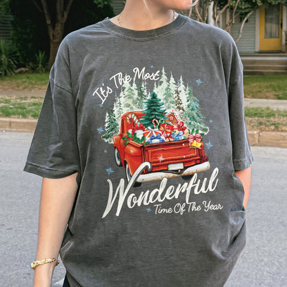 It’s The Most Wonderful Time Of The Year Chrismast Holiday Tshirt