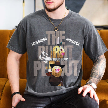 Funny The Burnt Peanut GOOP Homage, Peanut GOOP Bungulator 90s Bootleg, Internet Viral Meme Tshirt