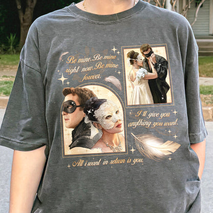 From Masquerade to Marriage – Benophie Inspired – Bridgerton Benedict & Sophie Regency Romance Tshirt