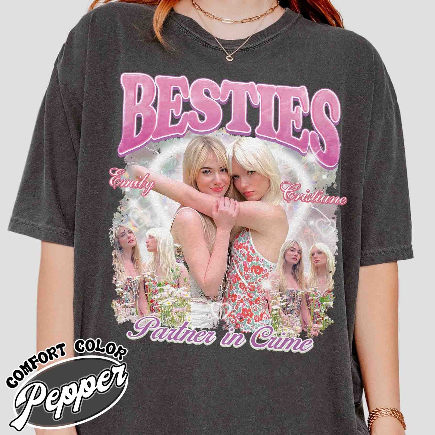 Custom Bootleg Besties Shirt, Besties BFFs Bootleg Shirt, Best Friend Birthday, Best Friend Gift, Custom Shirts for Besties, Custom Best Friend