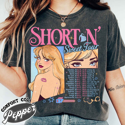 Short N Sweet Shirt,Music Tour 2024,Please Please Please Shirt,Espresso Shirt,Concert Shirt,Soft Girl Aesthetic,Music Lover Gift,Taste Shirt