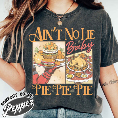 Thanksgiving Pie Shirt, Thanksgiving Cherry Pie, the Best Seller Thanksgiving Shirt, Halloween Thanksgiving Christmas Shirt, Pumpkin Pie Shirt