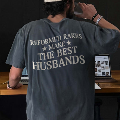 Reformed Rakes Make the Best Husband, Regency Romance Inspired Boyfriend Gift, Bridgerton Aesthetic Tshirt