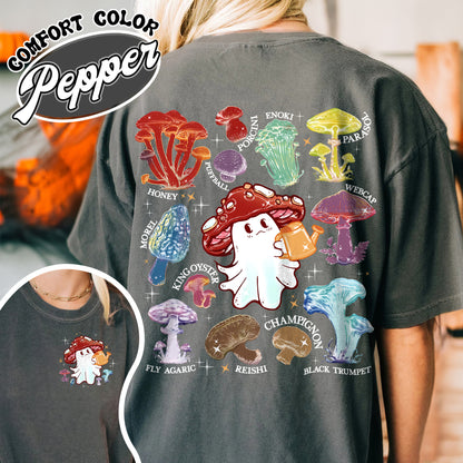 Mystical Mushroom Shirt, Magic Mushroom Microdose, Mushroom Ghost Shirt, Spooky Season Shirt, Halloween Shirt, Funny Fall Shirt, Mushroom Shirt