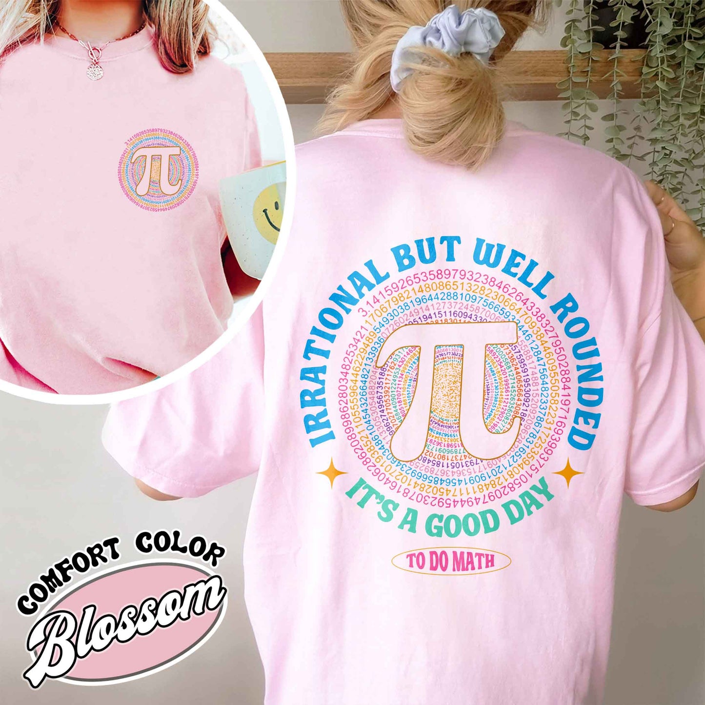 Pi Day Comfort Colors Shirt,Happy Pi Day Shirt, Funny Math Shirt,Math Lover Shirt,Gift For Math Teacher