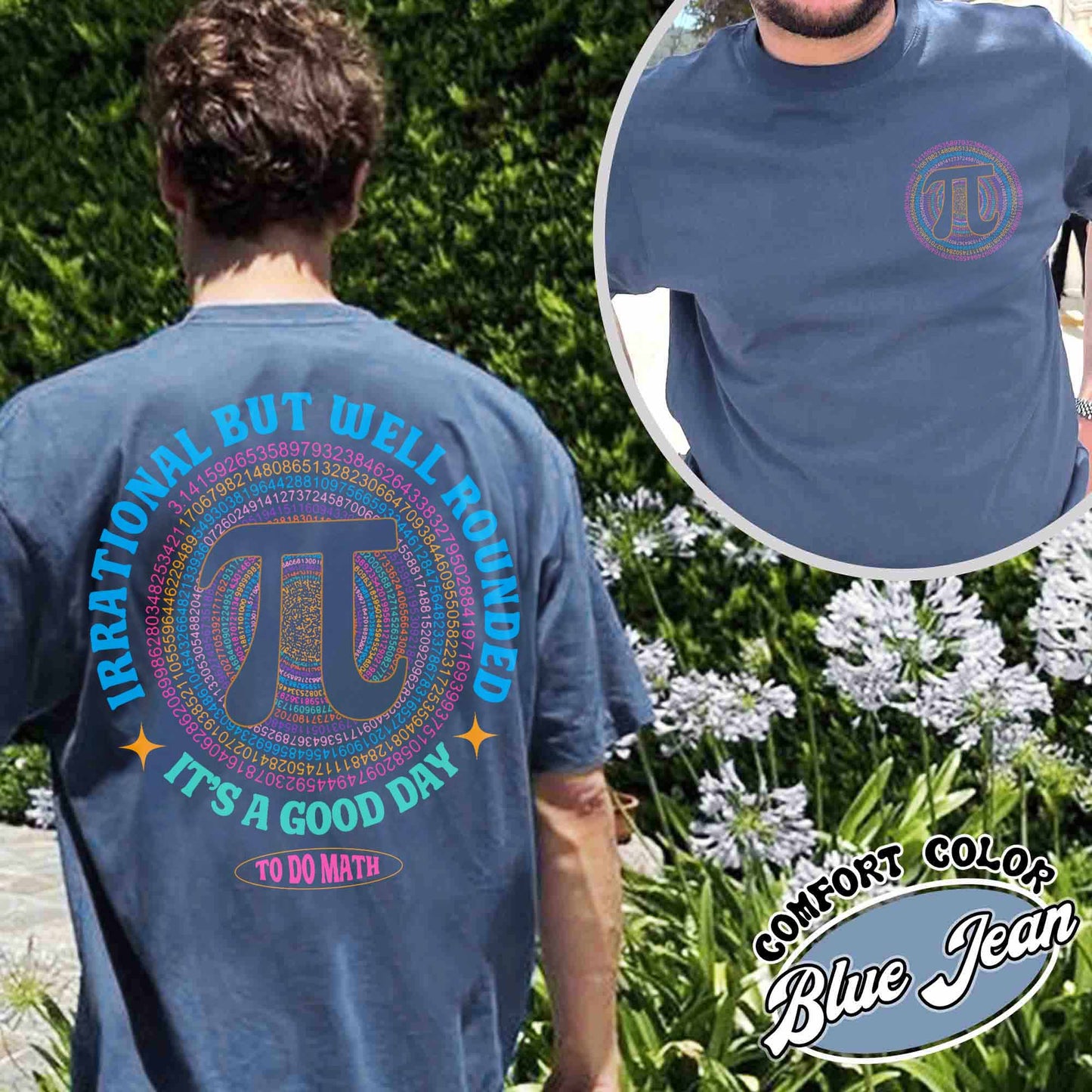 Pi Day Comfort Colors Shirt,Happy Pi Day Shirt, Funny Math Shirt,Math Lover Shirt,Gift For Math Teacher