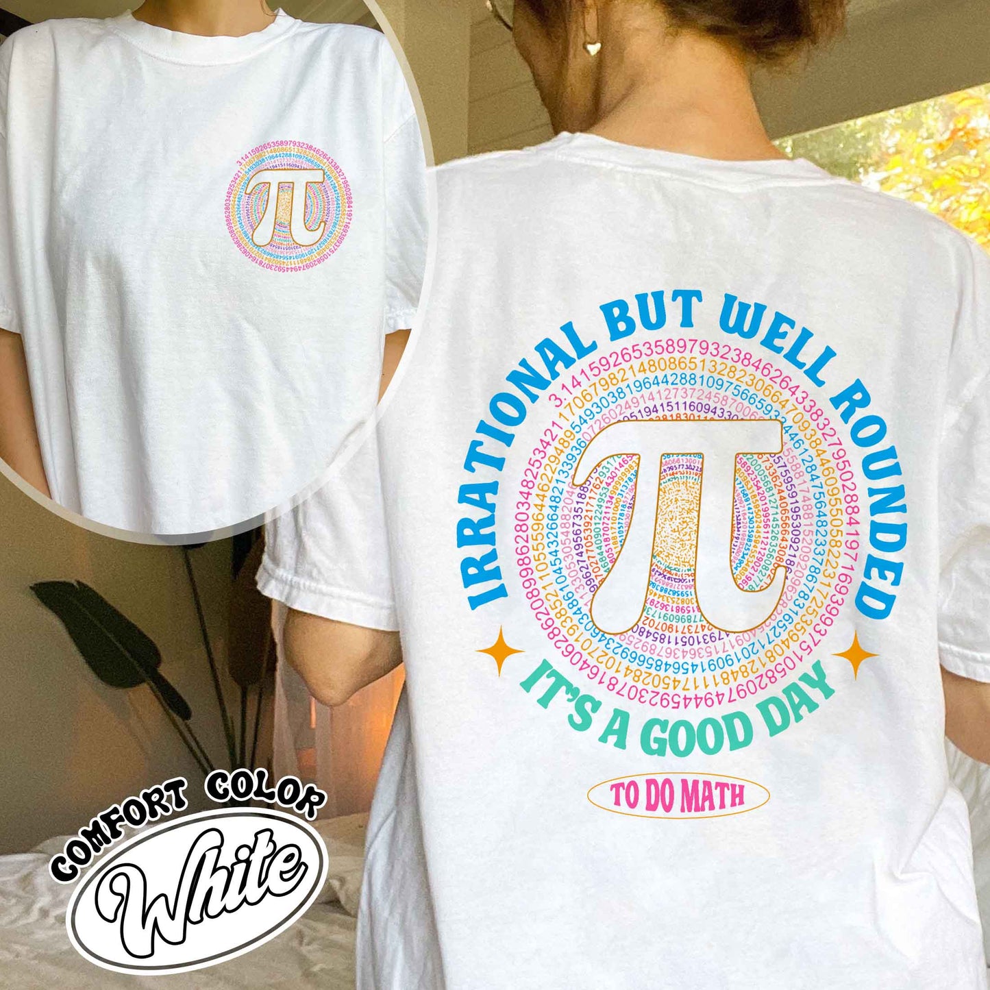 Pi Day Comfort Colors Shirt,Happy Pi Day Shirt, Funny Math Shirt,Math Lover Shirt,Gift For Math Teacher