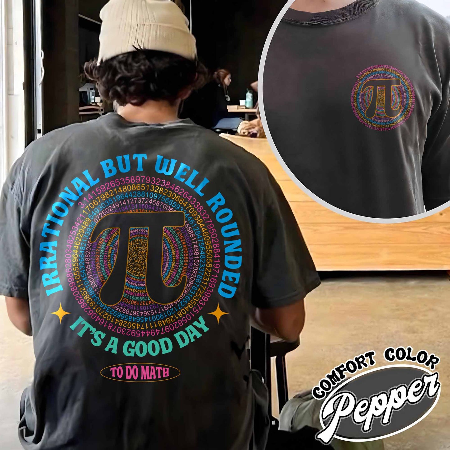 Pi Day Comfort Colors Shirt,Happy Pi Day Shirt, Funny Math Shirt,Math Lover Shirt,Gift For Math Teacher