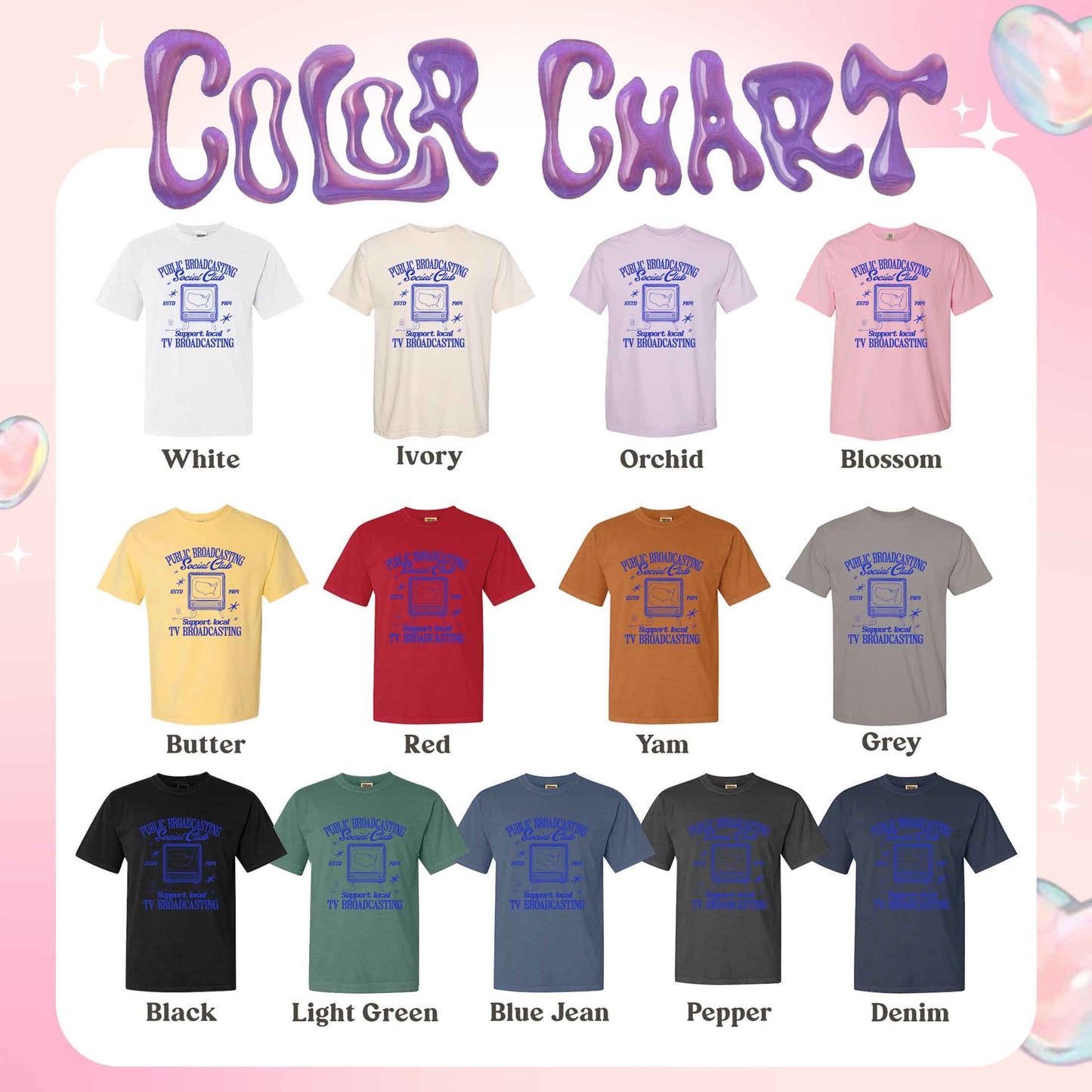 Political Protest Comfort Color Shirt, Protect Public Broadcasting Local TV Shirt, Support National Public Radio Shirt