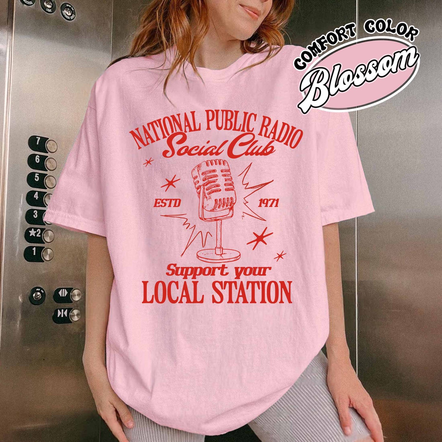 Political Protest Comfort Color Shirt, Protect Public Broadcasting Local TV Shirt, Support National Public Radio Shirt