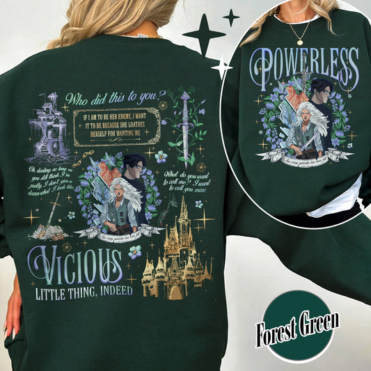 Powerless Bookish Sweatshirt For Fan, Kai Azer I Love You Sweatshirt, Fearless Fan Sweatshirt