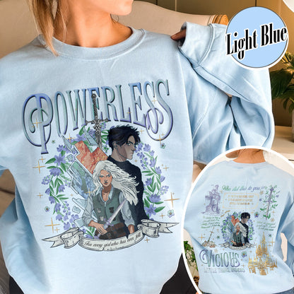 Powerless Bookish Sweatshirt For Fan, Kai Azer I Love You Sweatshirt, Fearless Fan Sweatshirt