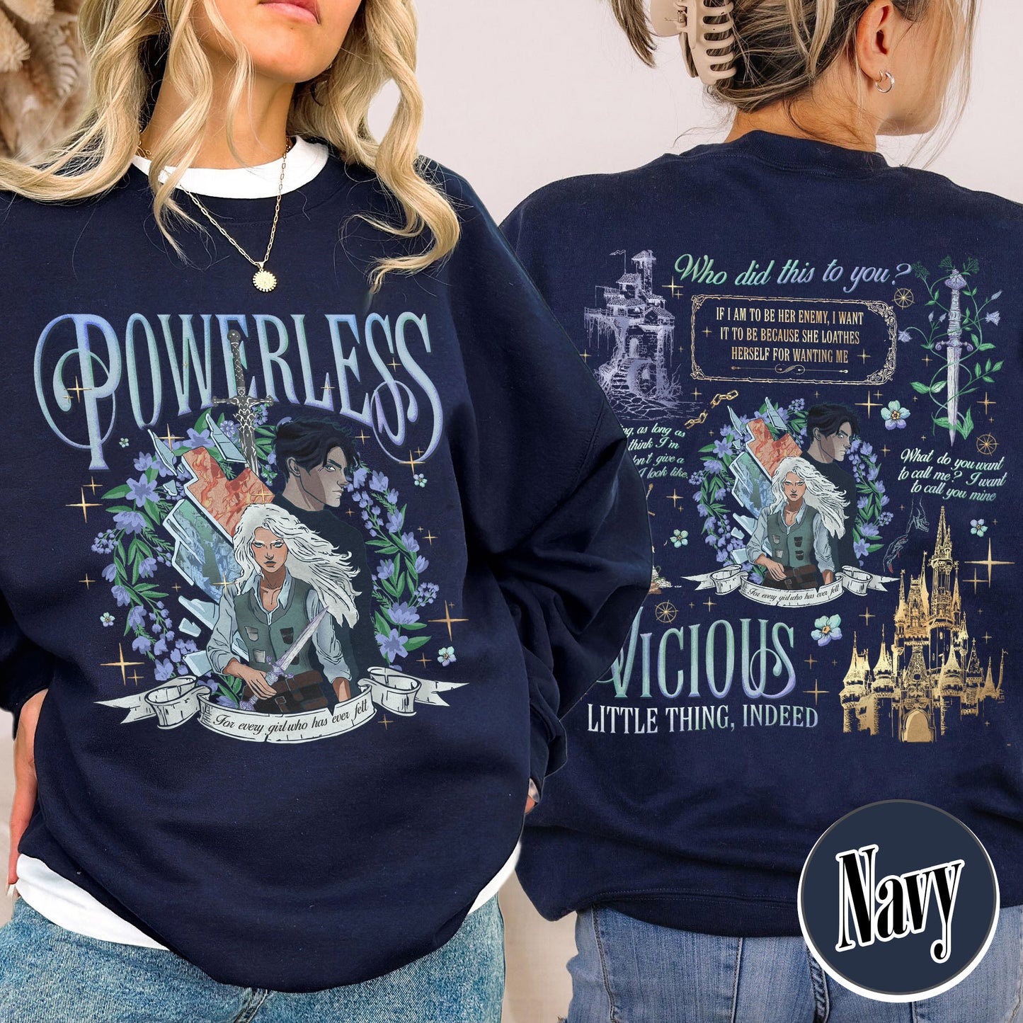 Powerless Bookish Sweatshirt For Fan, Kai Azer I Love You Sweatshirt, Fearless Fan Sweatshirt