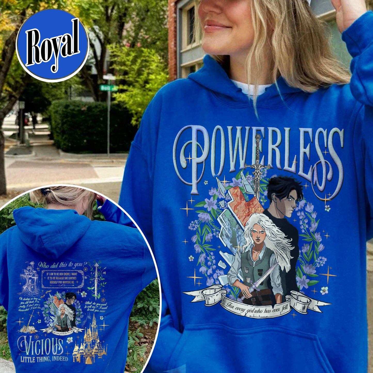 Powerless Bookish Hoodie For Fan, Kai Azer I Love You Hoodie, Fearless Fan Hoodie