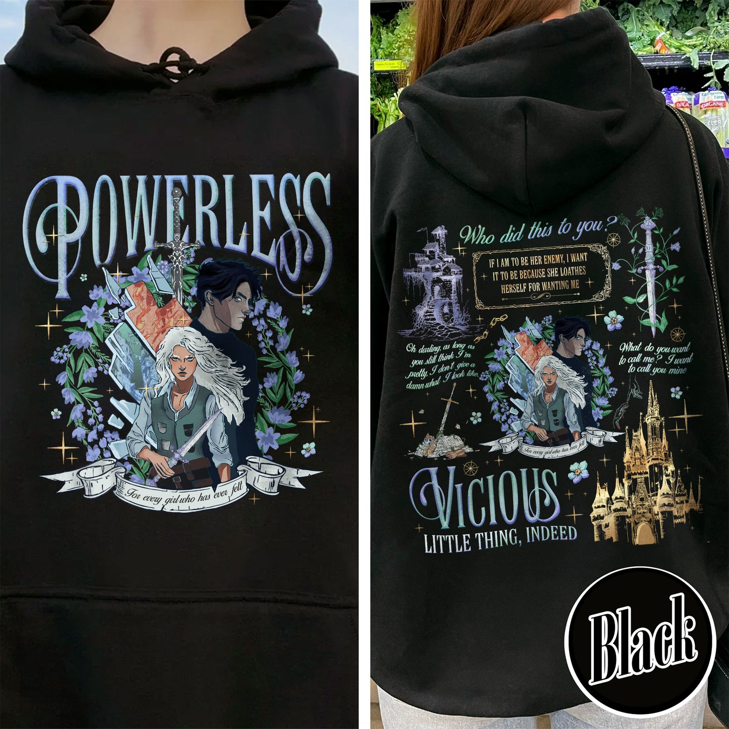 Powerless Bookish Hoodie For Fan, Kai Azer I Love You Hoodie, Fearless Fan Hoodie