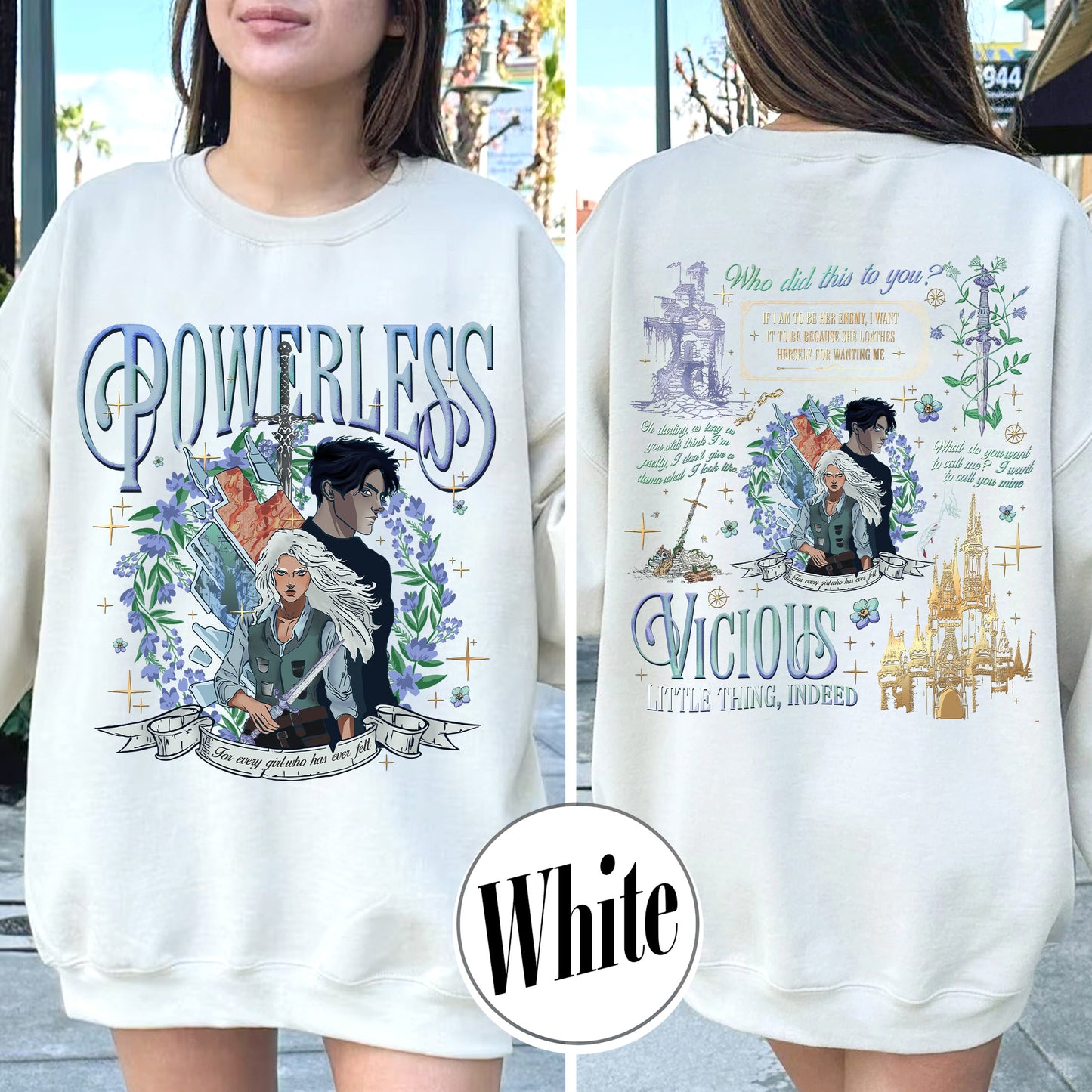 Powerless Bookish Sweatshirt For Fan, Kai Azer I Love You Sweatshirt, Fearless Fan Sweatshirt
