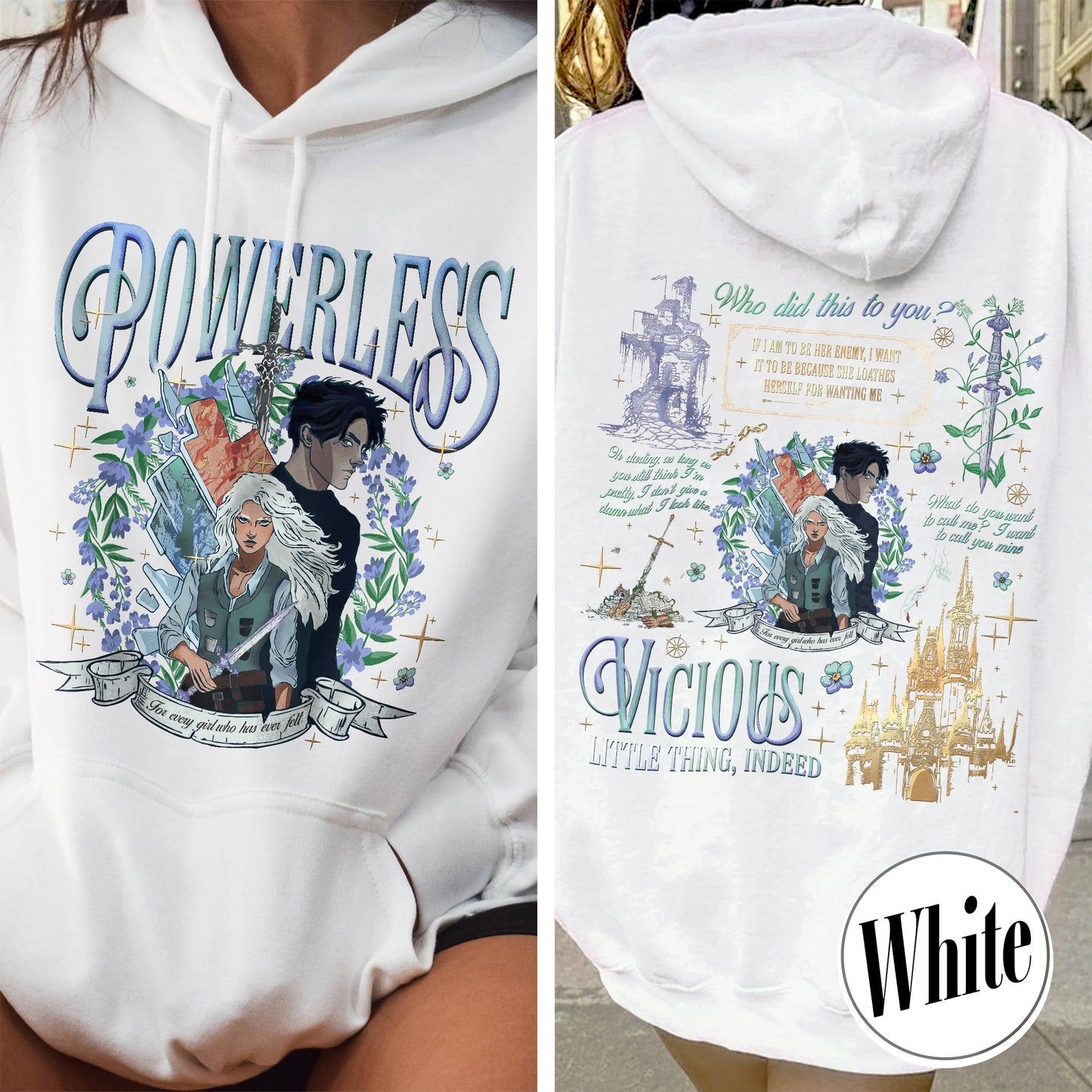 Powerless Bookish Hoodie For Fan, Kai Azer I Love You Hoodie, Fearless Fan Hoodie