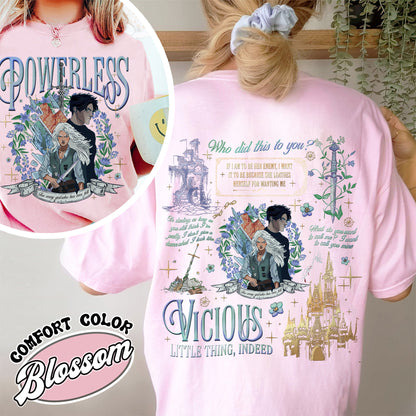 Powerless Bookish Comfort Colors Shirt For Fan, Kai Azer I Love You TShirt, Fearless Fan Shirt