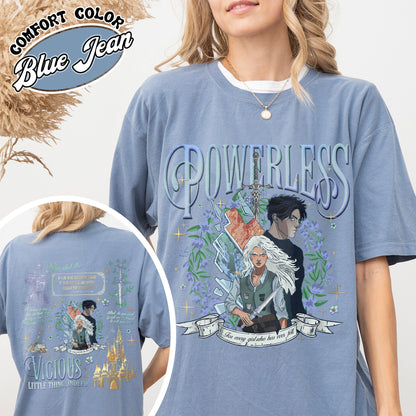 Powerless Bookish Comfort Colors Shirt For Fan, Kai Azer I Love You TShirt, Fearless Fan Shirt