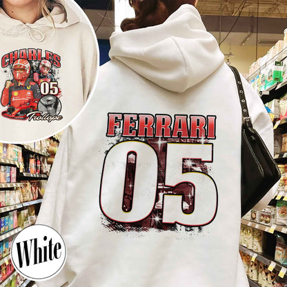 Racing Bootleg Hoodie,Racing Fan Gift for him, Personalized Name and Number Bleached, F1 Merch