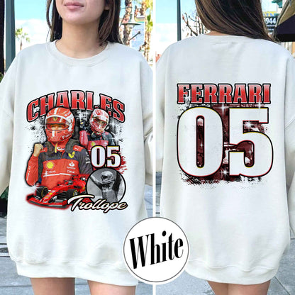 Racing Bootleg Sweatshirt,Racing Fan Gift for him, Personalized Name and Number Bleached, F1 Merch