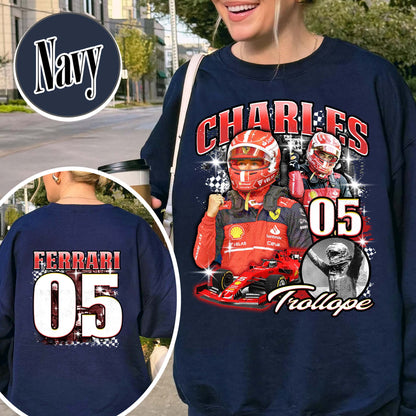 Racing Bootleg Sweatshirt,Racing Fan Gift for him, Personalized Name and Number Bleached, F1 Merch