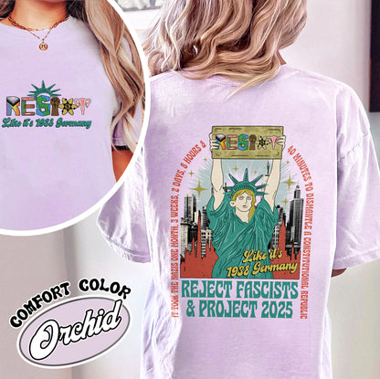 Resist Comfort Colors Shirt, Fdt shirt,Not my president tee, Strong Women Shirt, Political Tee