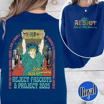 Resist Sweatshirt, Fdt Sweatshirt,Not my president Sweatshirt, Strong Women Sweatshirt, Political Sweatshirt