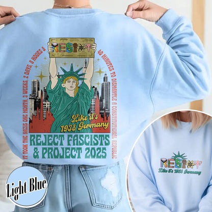 Resist Sweatshirt, Fdt Sweatshirt,Not my president Sweatshirt, Strong Women Sweatshirt, Political Sweatshirt