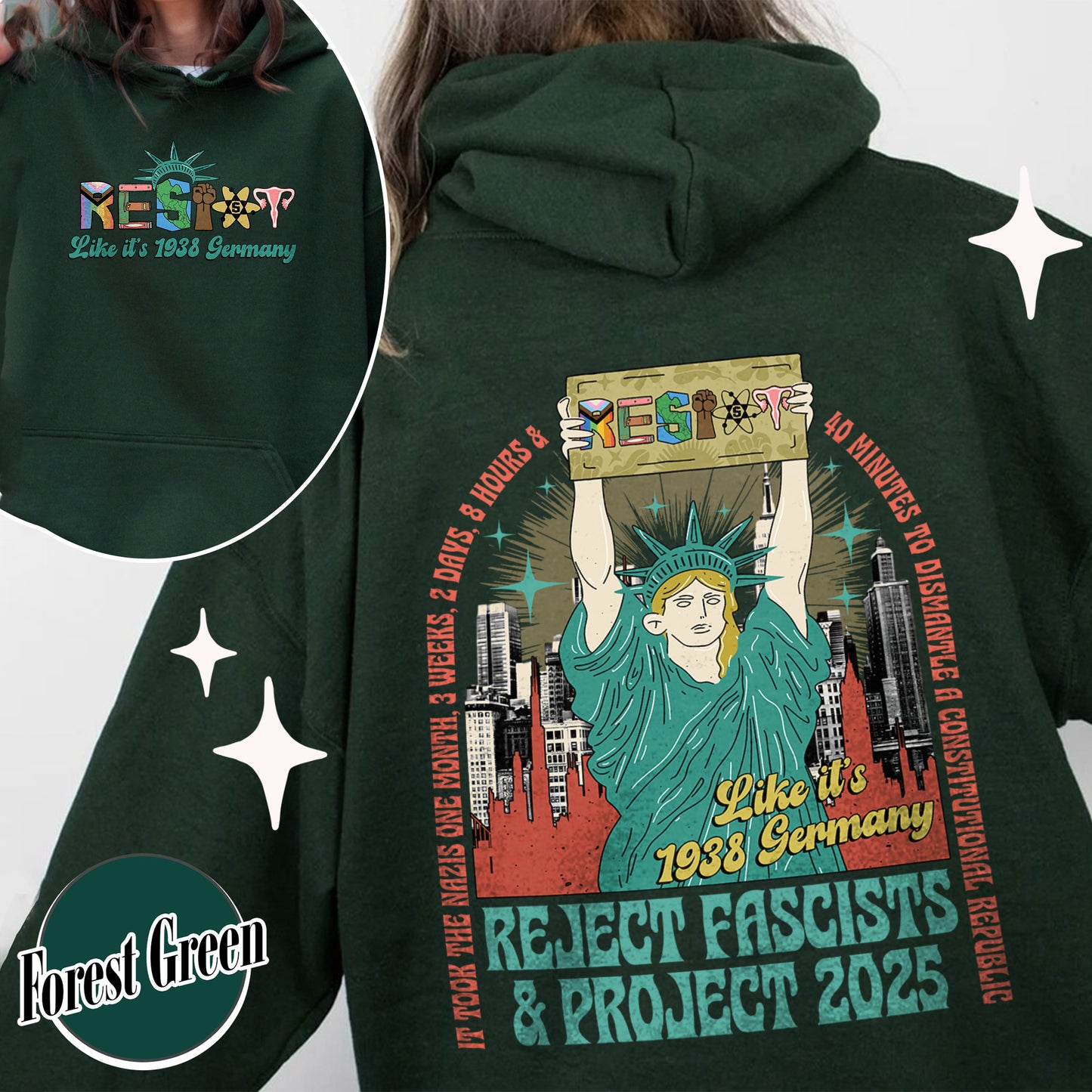 Resist Hoodie, Fdt Hoodie,Not my president Hoodie, Strong Women Hoodie, Political Hoodie
