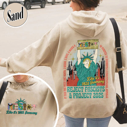 Resist Hoodie, Fdt Hoodie,Not my president Hoodie, Strong Women Hoodie, Political Hoodie