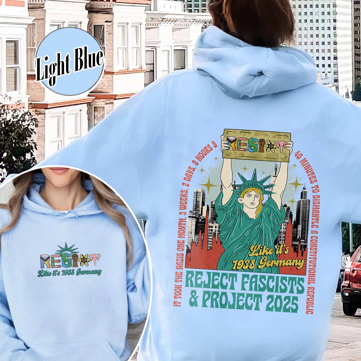 Resist Hoodie, Fdt Hoodie,Not my president Hoodie, Strong Women Hoodie, Political Hoodie
