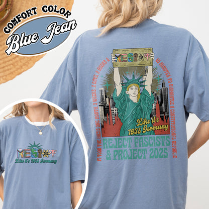 Resist Comfort Colors Shirt, Fdt shirt,Not my president tee, Strong Women Shirt, Political Tee