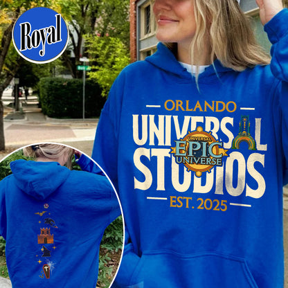 Family Trip Hoodie, Family Universe Park Trip Hoodie, Vintage Walt Disney Wolrd Hoodie